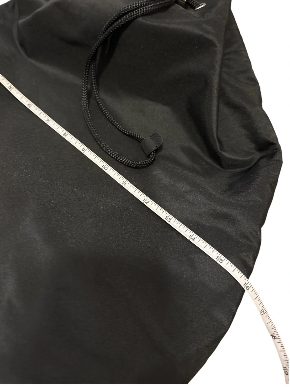 Prada Luna Rossa Black Drawstring Duffle Bag Gym Bag